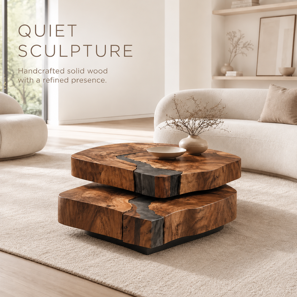 Nolan Arc Living Room Coffee Table - Design 146