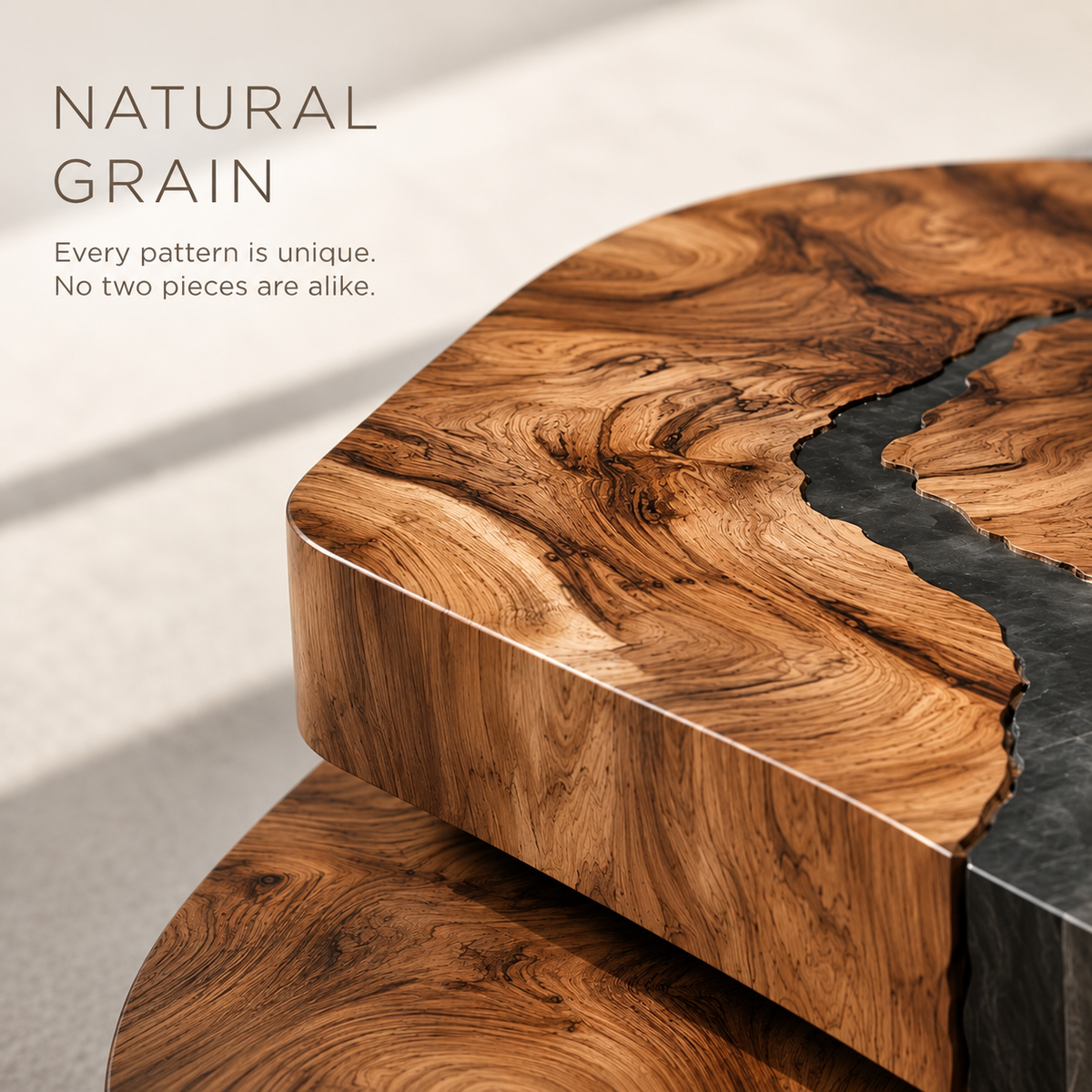 Nolan Arc Living Room Coffee Table - Design 146