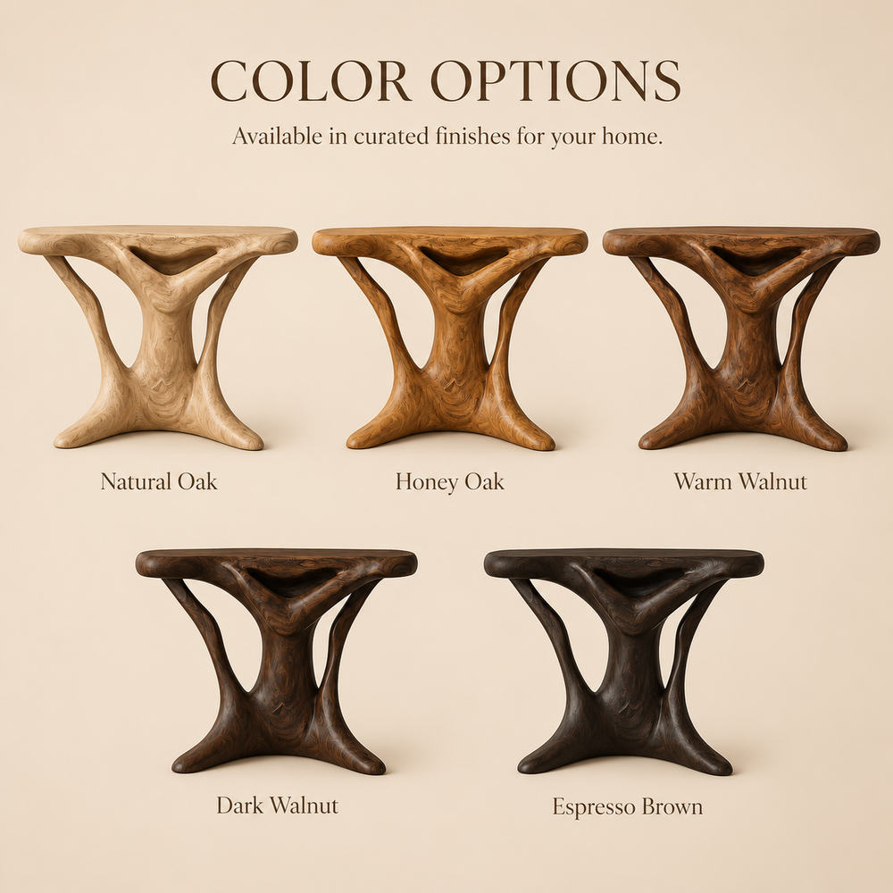 Mira Flow Wood Console Table - Design 518