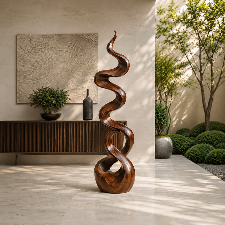 Veyra Modern Wood Sculpture - Design 006
