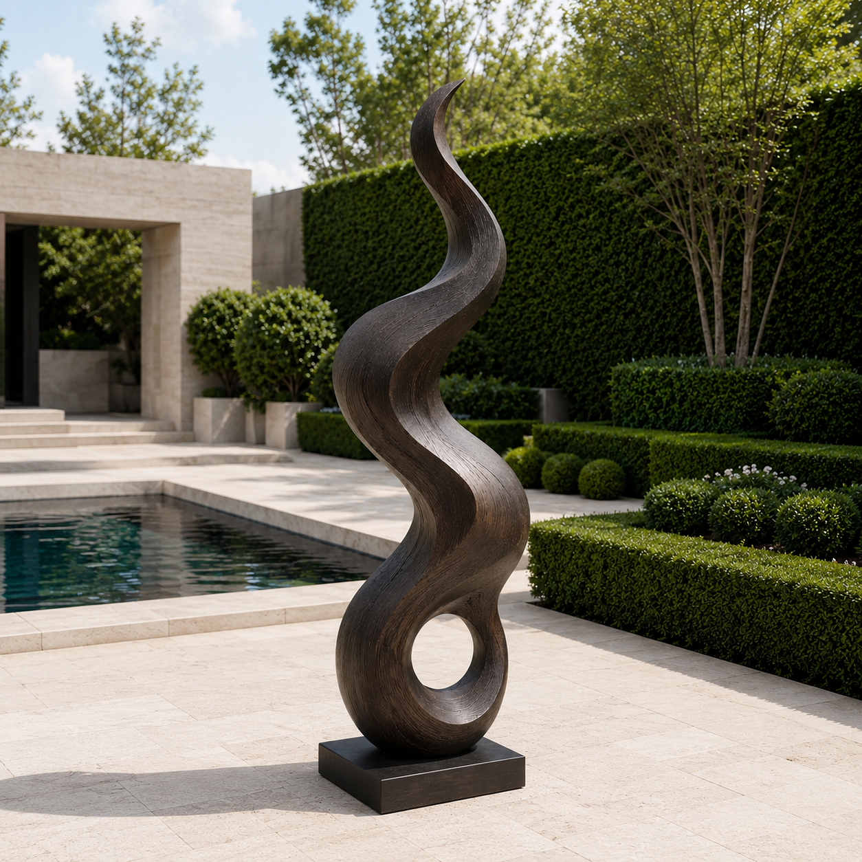 Rowan Hollow Form Sculpture - Design 021