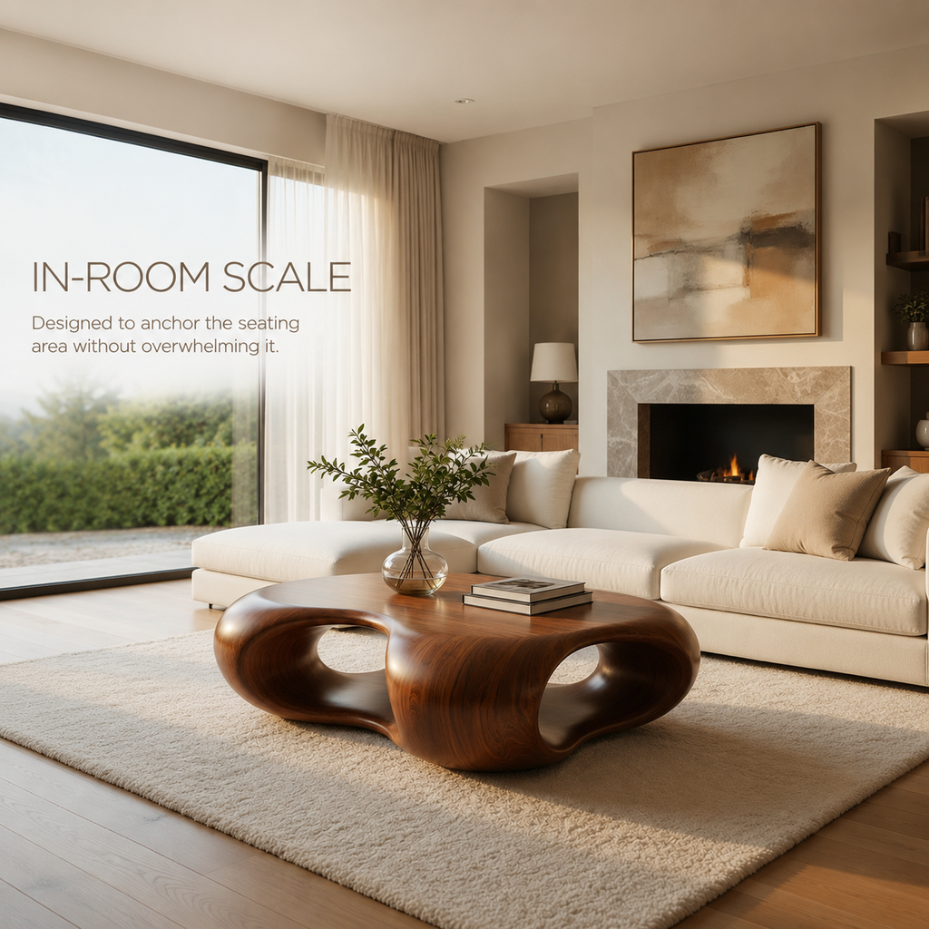 Livia Cloud Form Coffee Table - view 1