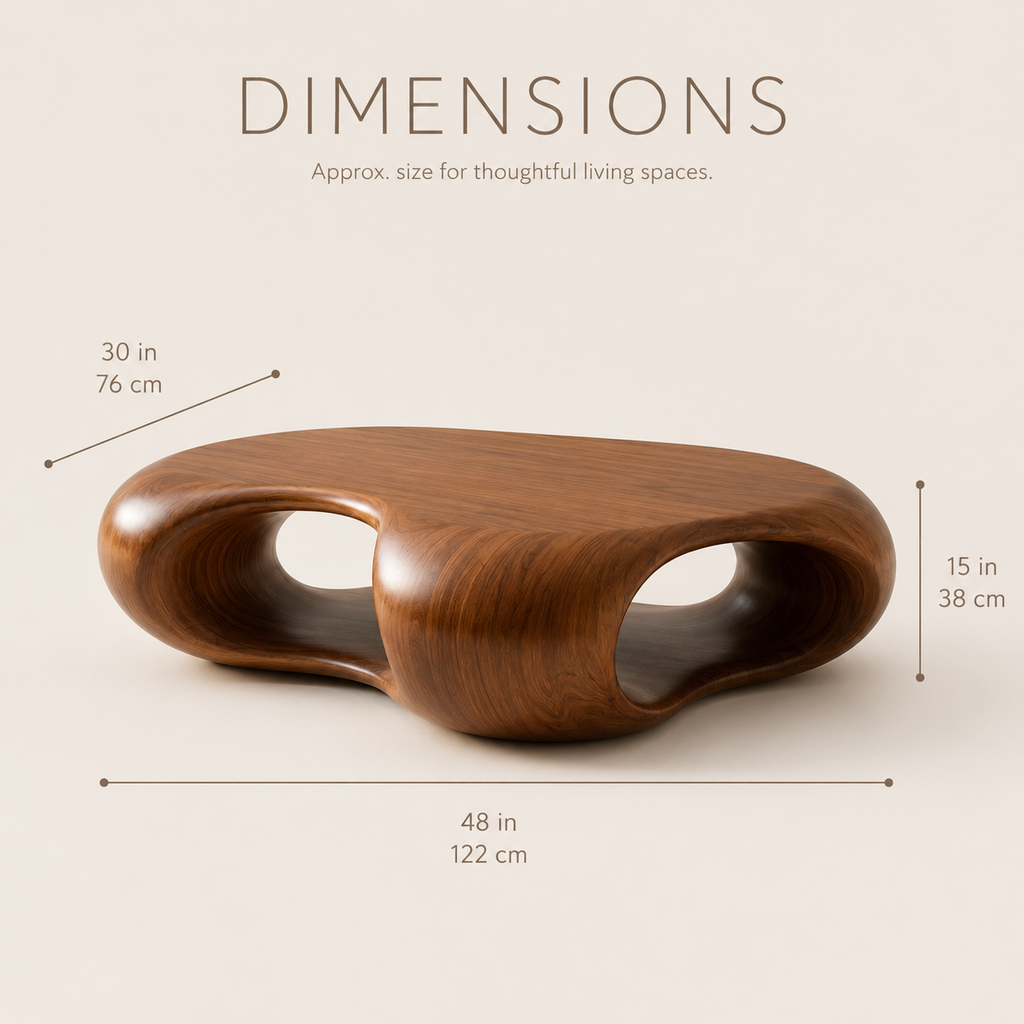 Livia Cloud Form Coffee Table - view 5