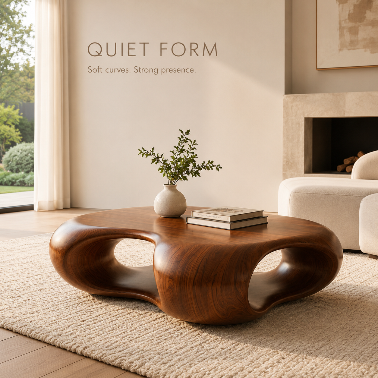 Livia Cloud Form Coffee Table - view 7