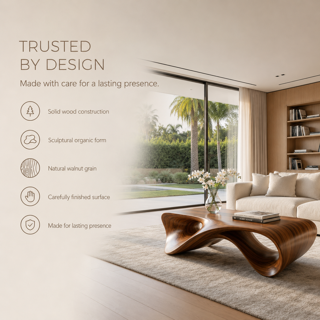 Moss Hollow Form Coffee Table - view 6