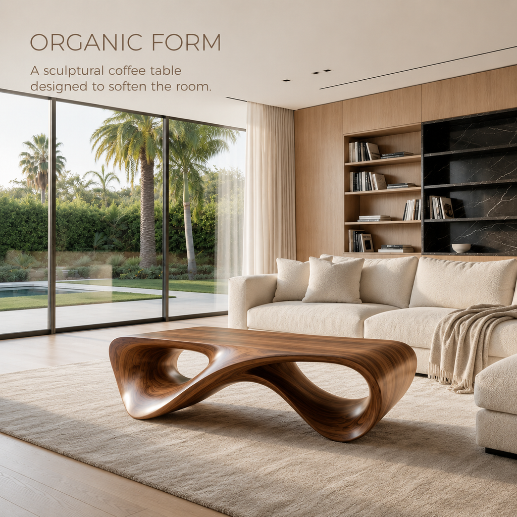 Moss Hollow Form Coffee Table - view 7
