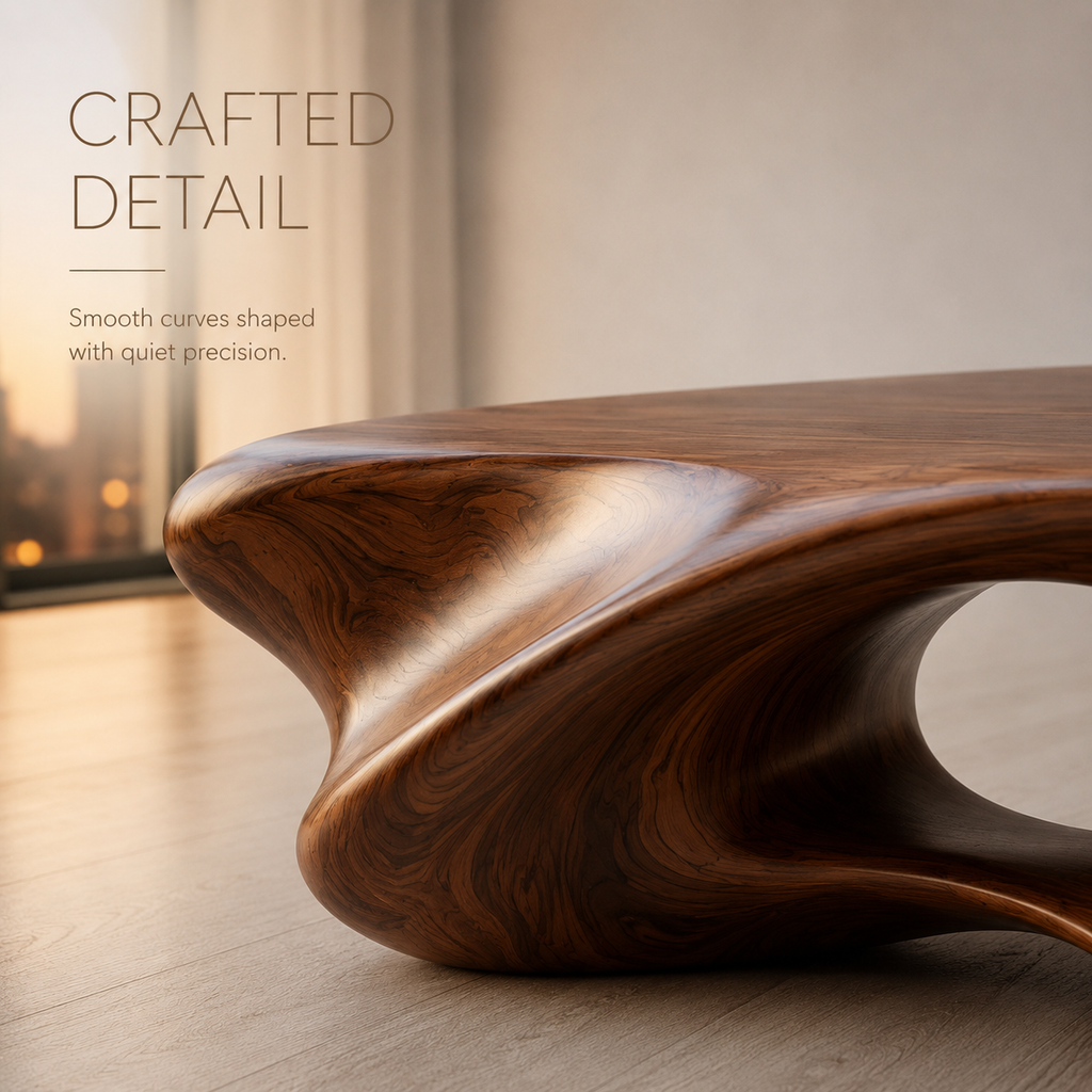 Remy Organic Modern Coffee Table - view 2