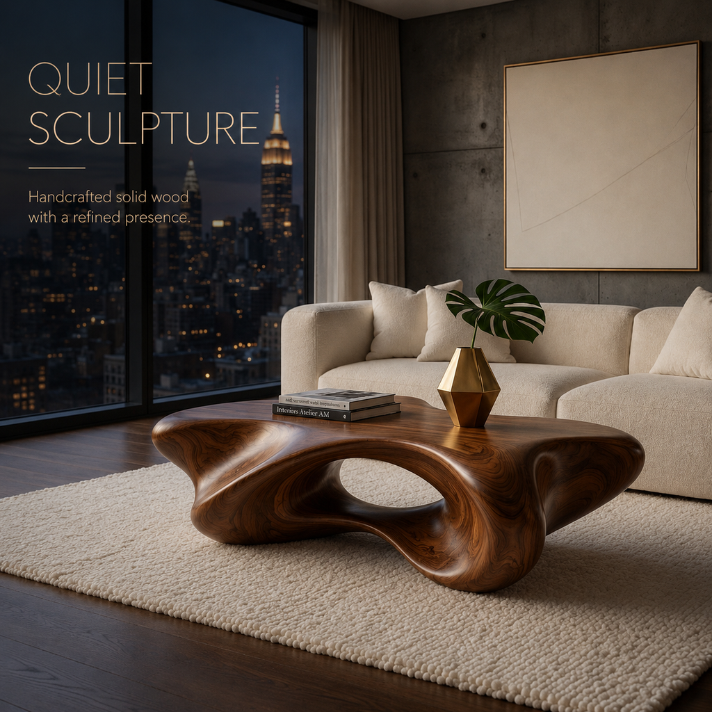 Remy Organic Modern Coffee Table - view 4