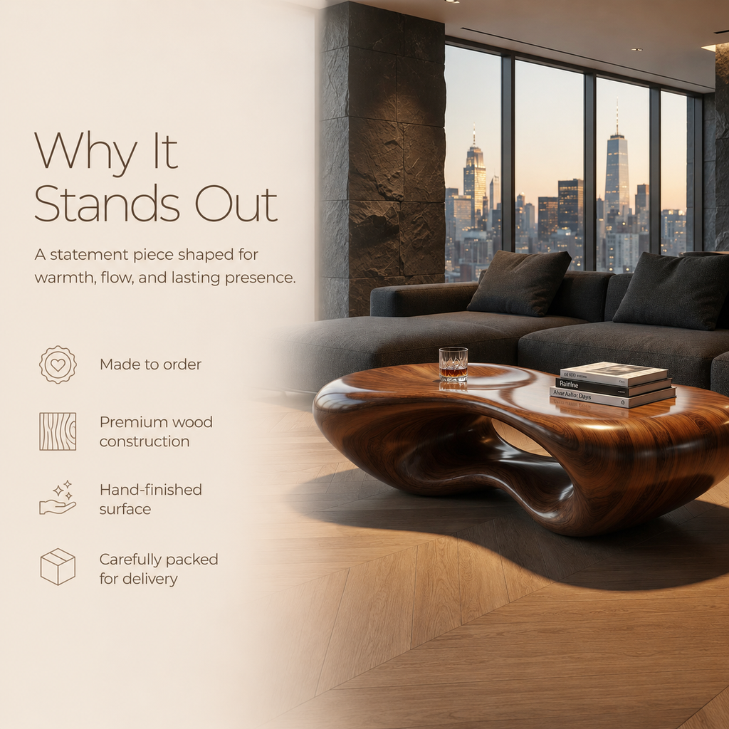 Alden Low Profile Coffee Table - view 5
