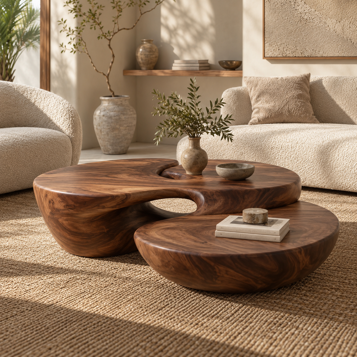 Darian Portal Round Coffee Table - Design 212