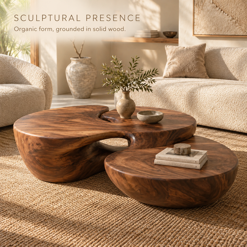 Darian Portal Round Coffee Table - Design 212
