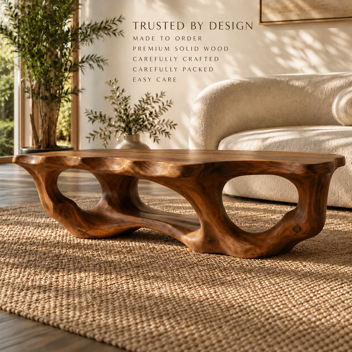 Soren Hollow Form Coffee Table - Design 255