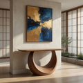 Eloise Rounded Statement Console Table