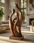 Arden Abstract Wood Sculpture - Design 001 - main view