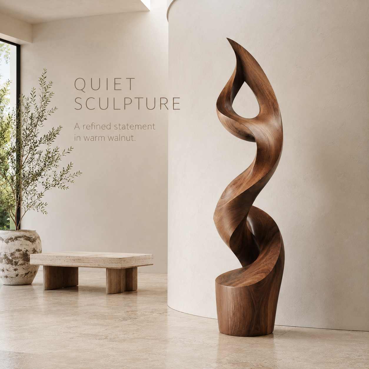 Mira Organic Table Sculpture - Design 002 - product image 02