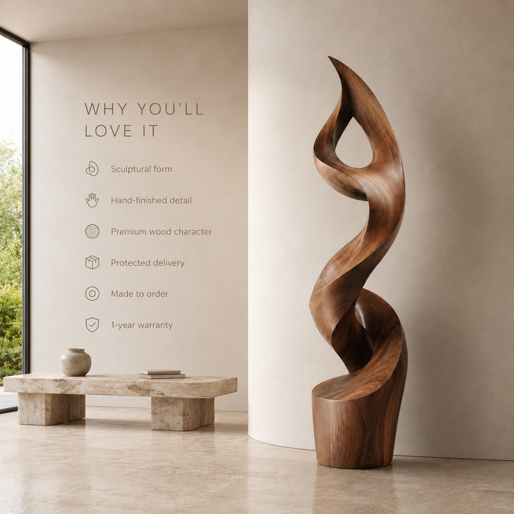 Mira Organic Table Sculpture - Design 002 - product image 09