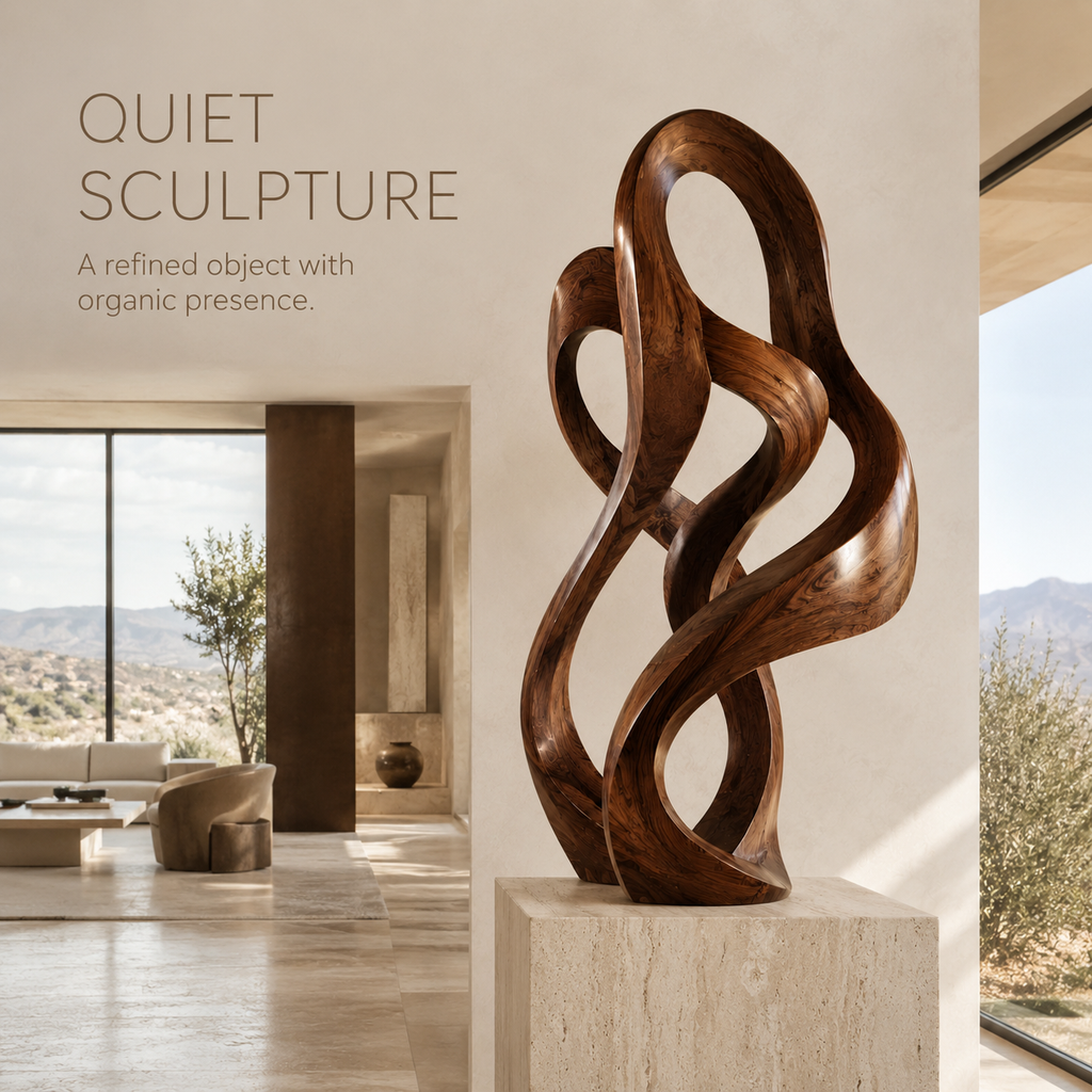 Soren Carved Abstract Sculpture - Design 004 - product image 02