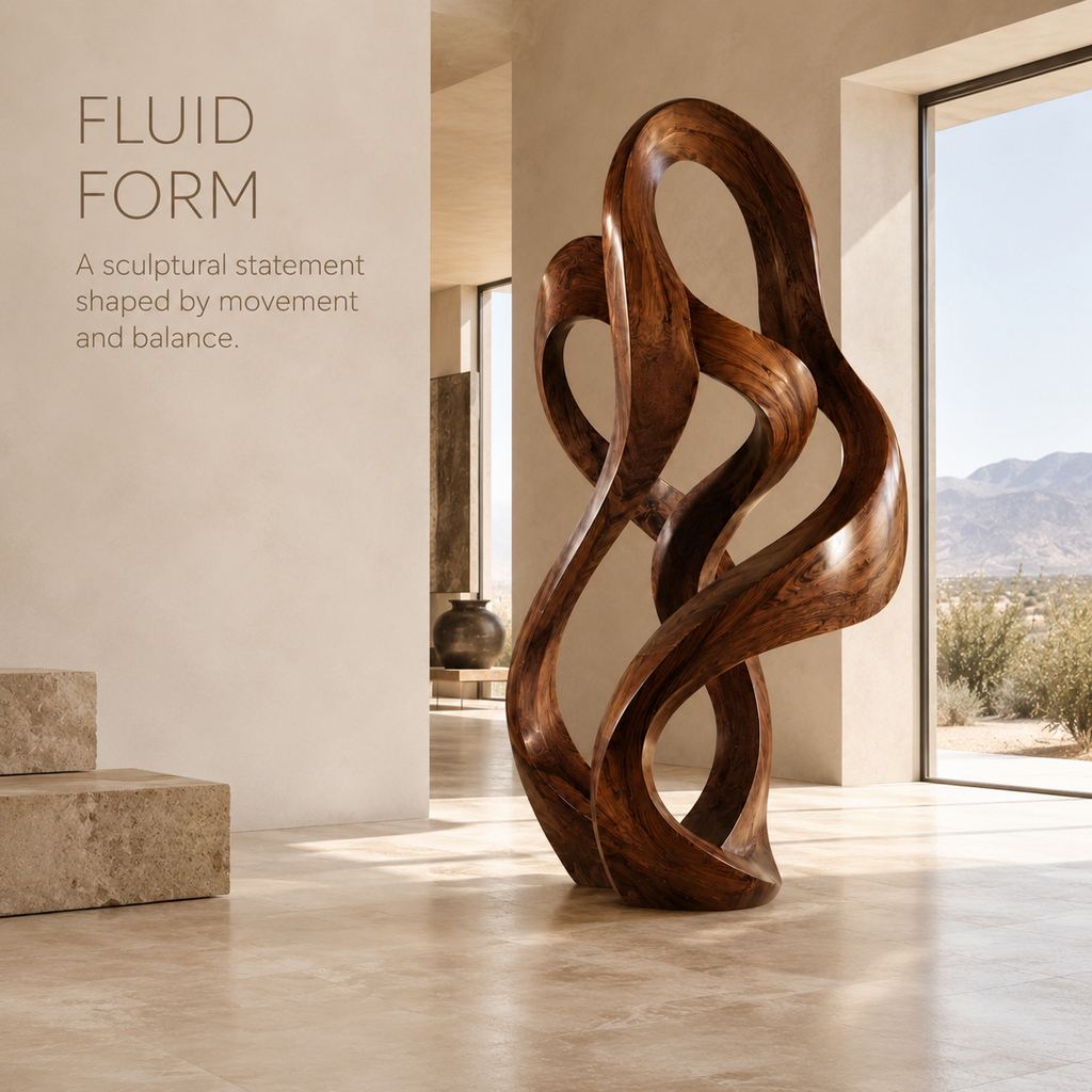 Soren Carved Abstract Sculpture - Design 004 - product image 03