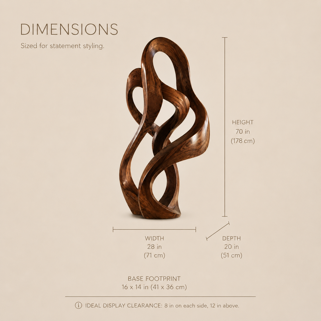 Soren Carved Abstract Sculpture - Design 004 - product image 08