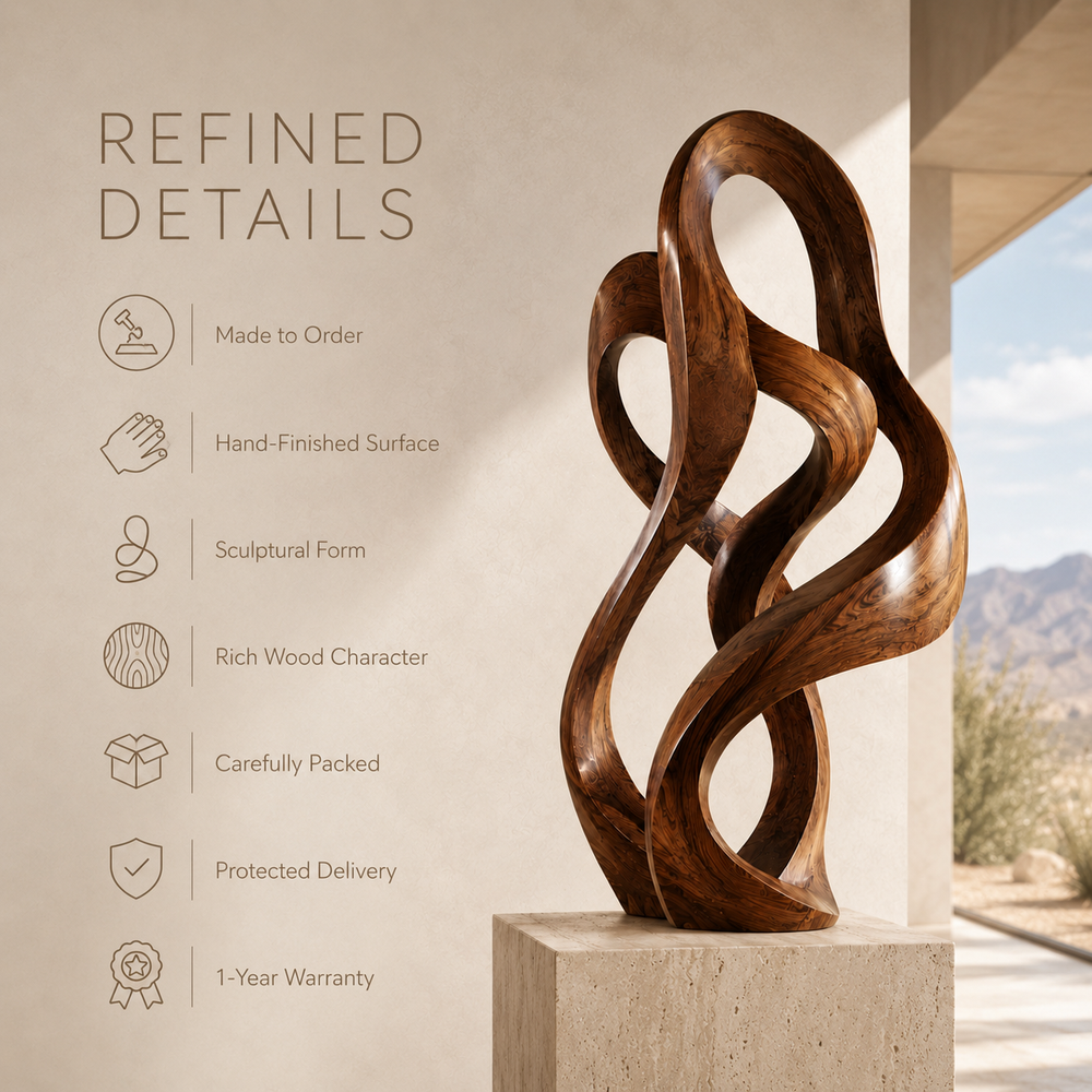 Soren Carved Abstract Sculpture - Design 004 - product image 09