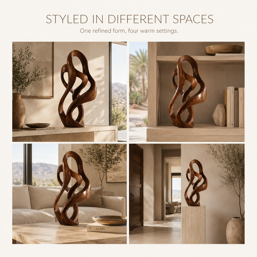 Soren Carved Abstract Sculpture - Design 004 - product image 10