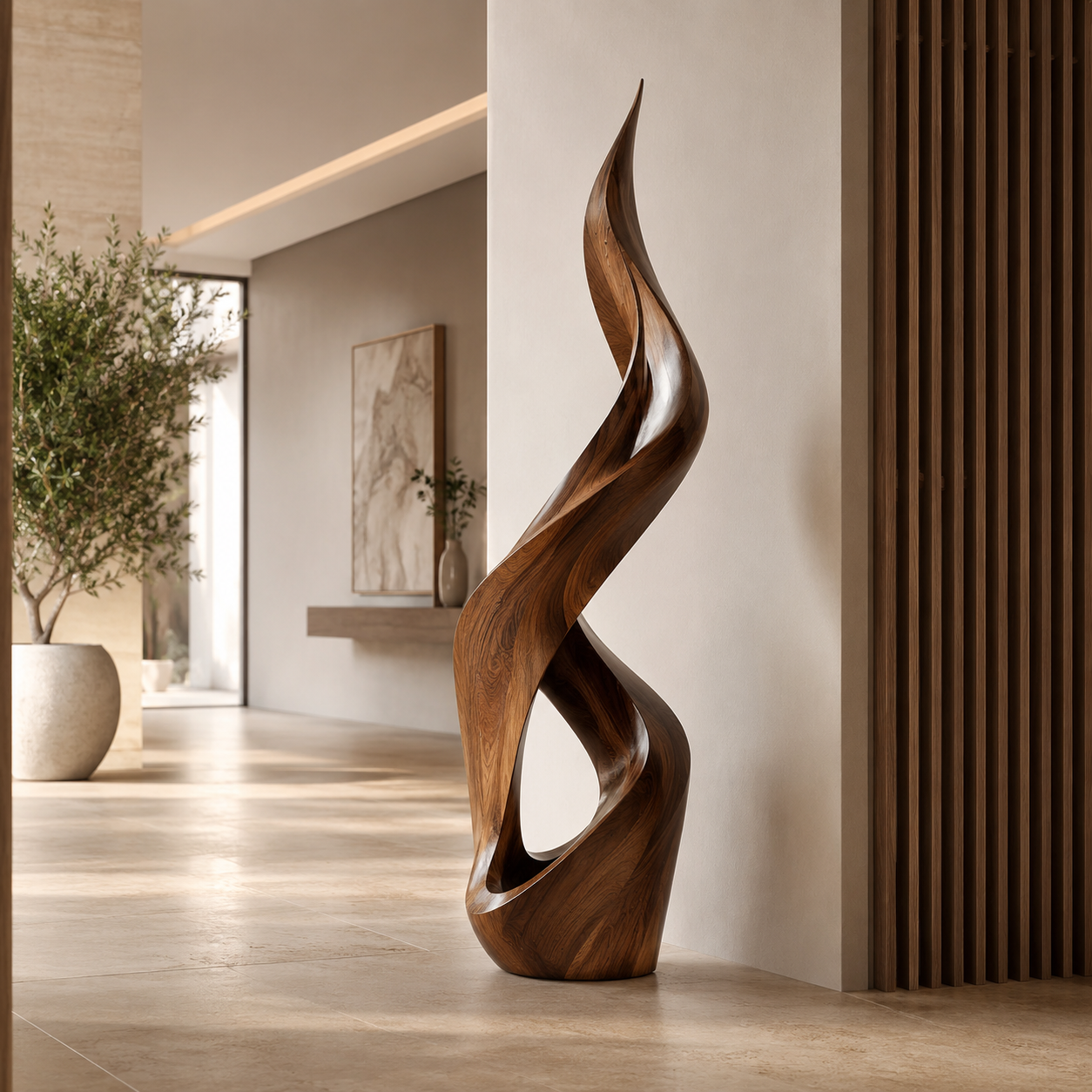 Elara Organic Form Sculpture - Design 005 - main view