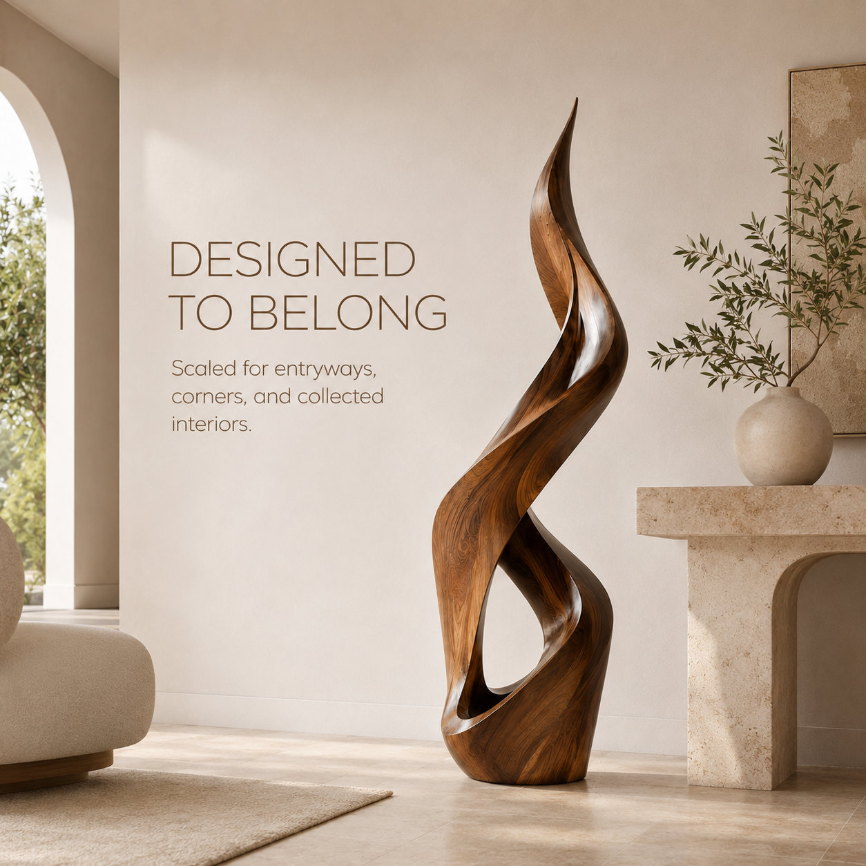 Elara Organic Form Sculpture - Design 005 - product image 04