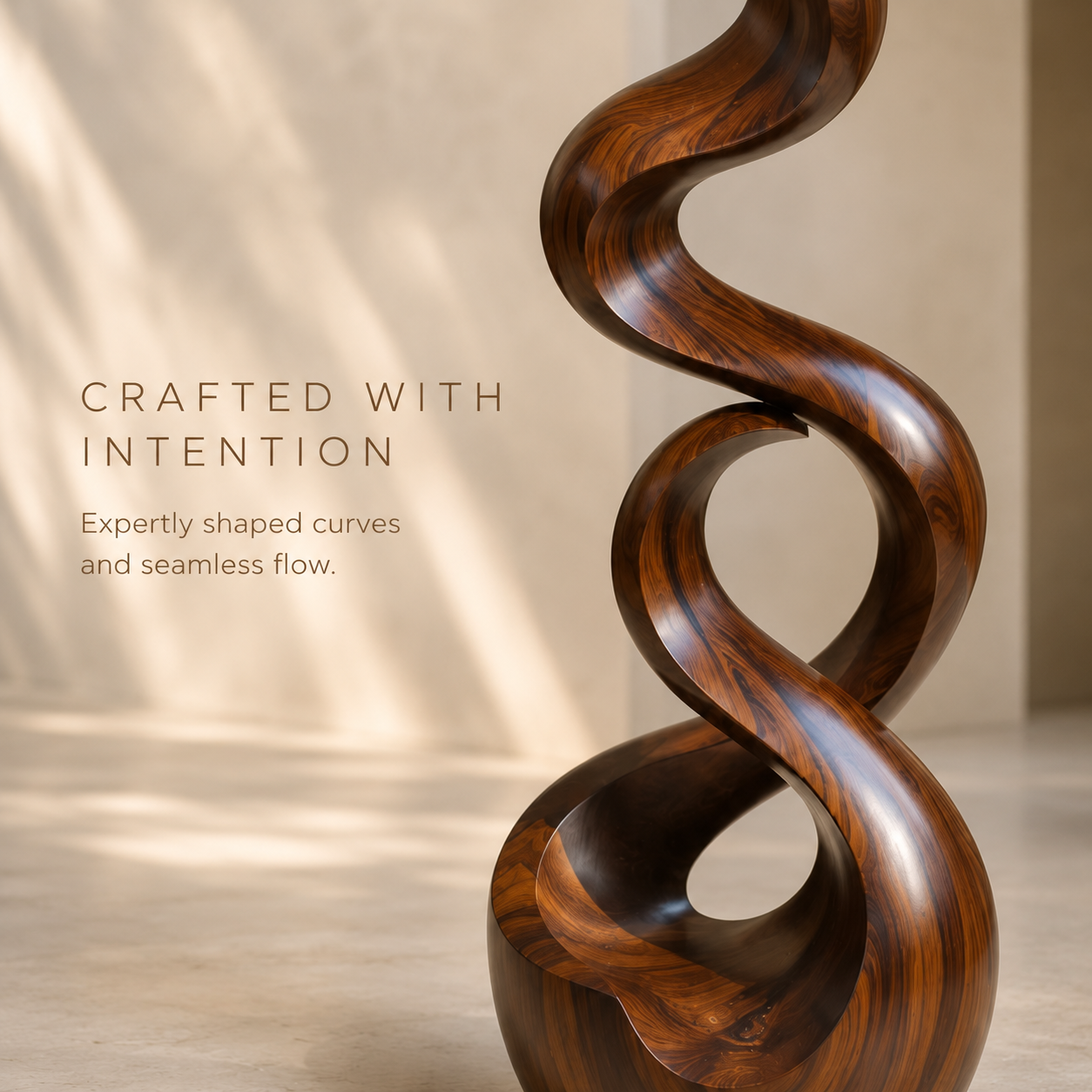 Veyra Modern Wood Sculpture - Design 006 - product image 06