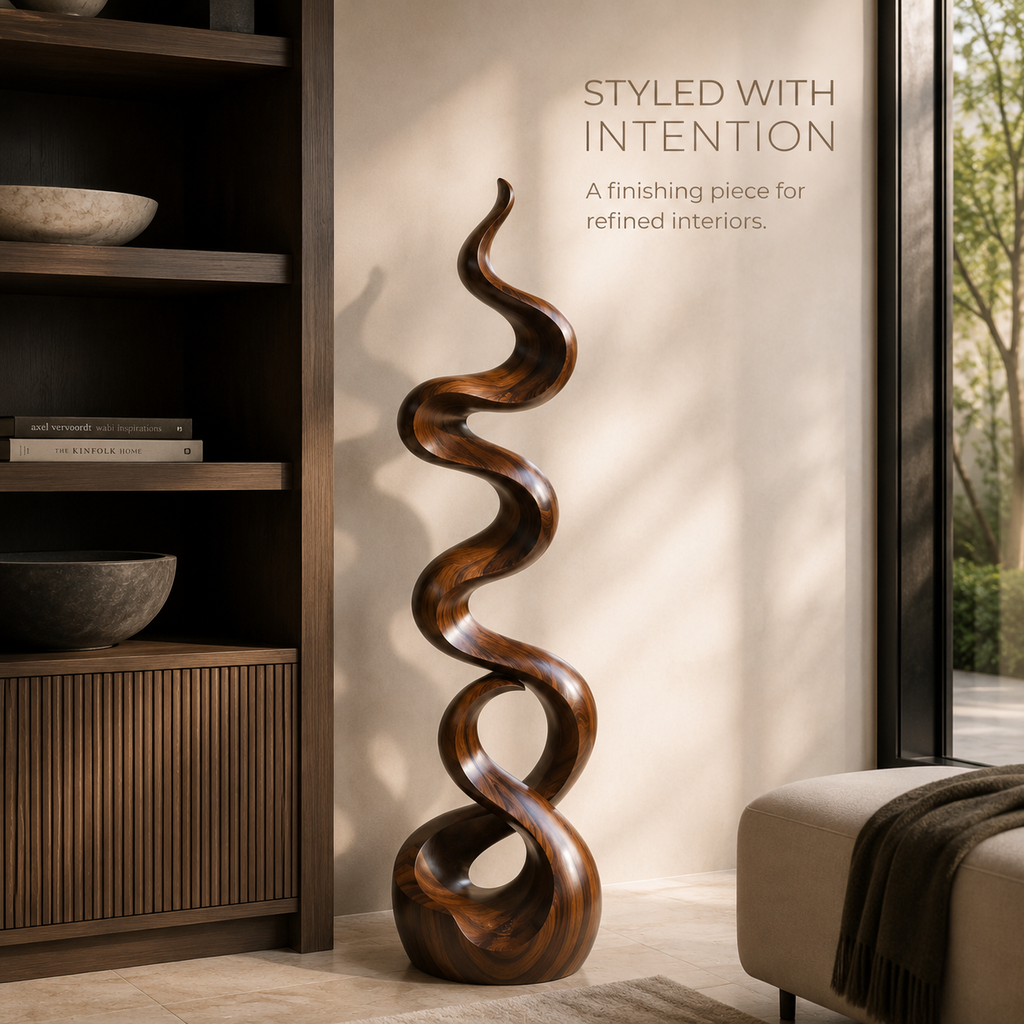 Veyra Modern Wood Sculpture - Design 006 - product image 07