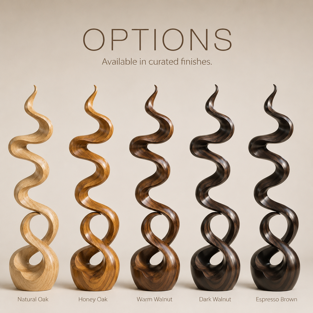 Veyra Modern Wood Sculpture - Design 006 - product image 11
