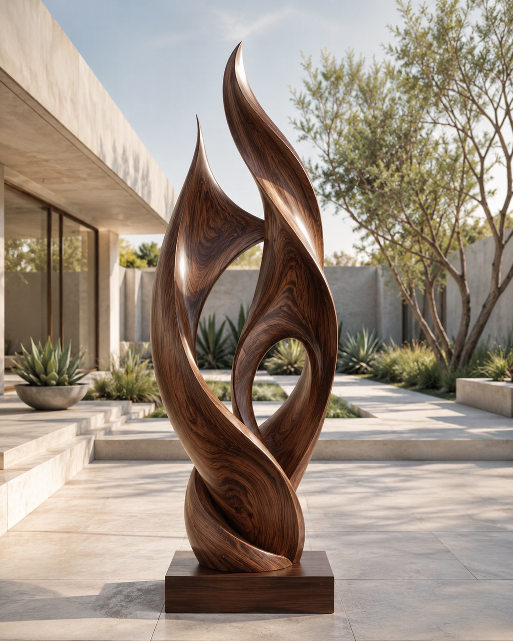 Liora Warm Abstract Sculpture - Design 008 - main view