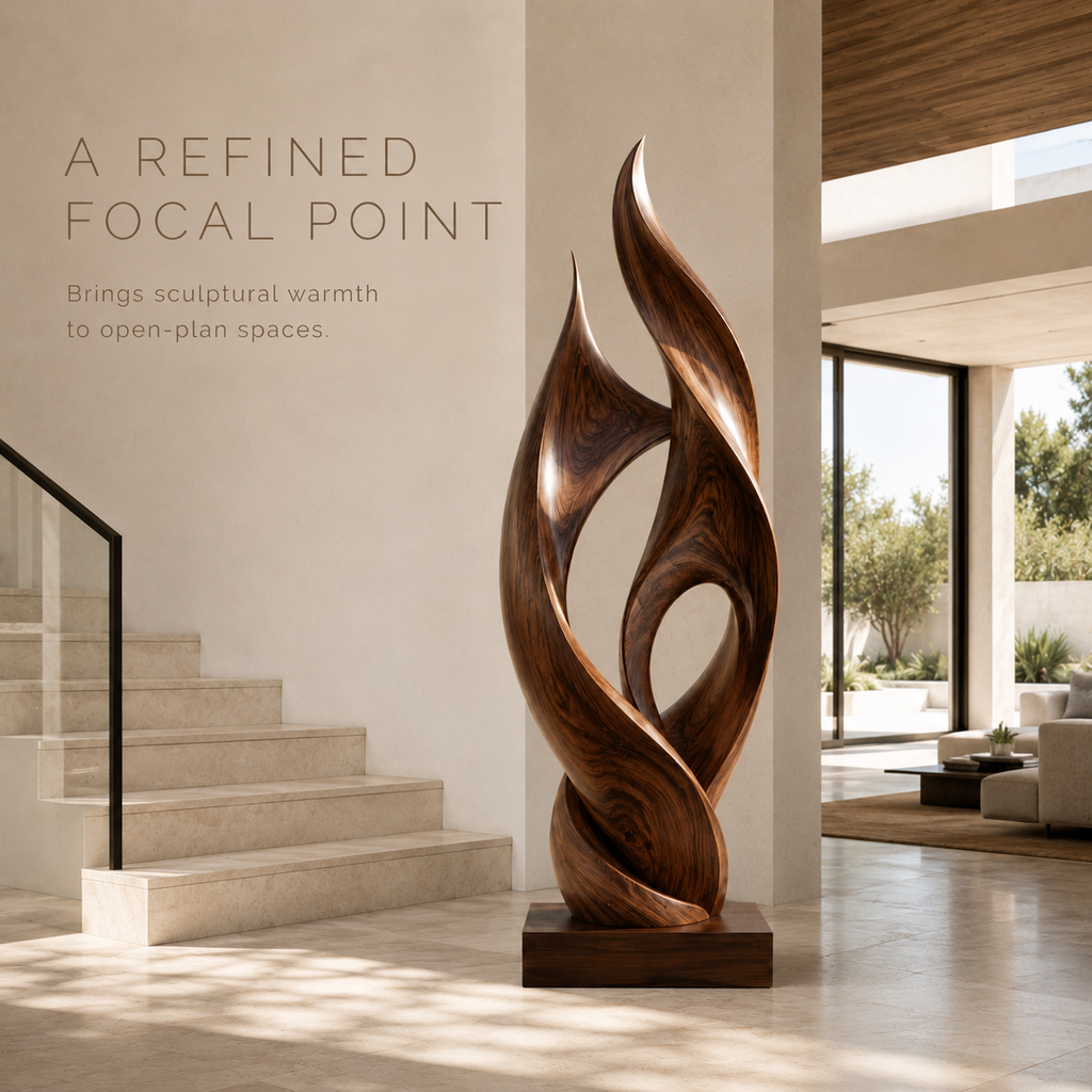 Liora Warm Abstract Sculpture - Design 008 - product image 04