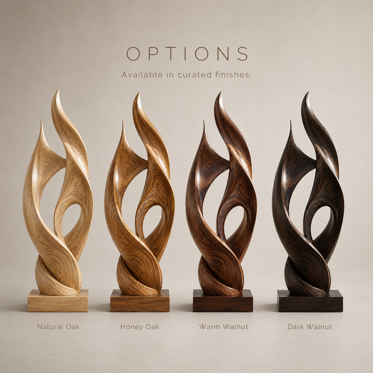 Liora Warm Abstract Sculpture - Design 008 - product image 07