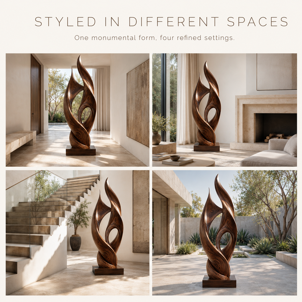 Liora Warm Abstract Sculpture - Design 008 - product image 11