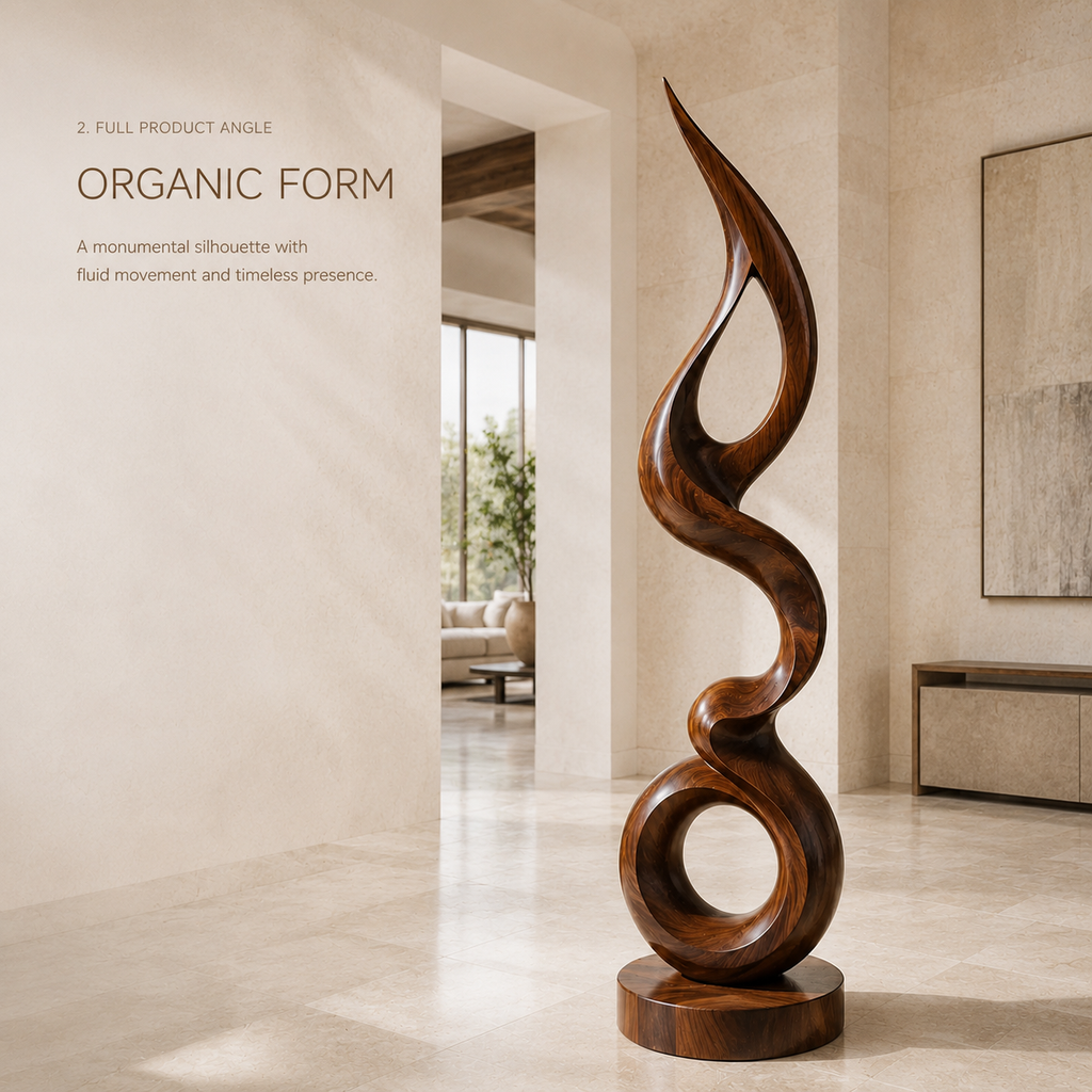 Rowan Hollow Form Sculpture - Design 009 - product image 03