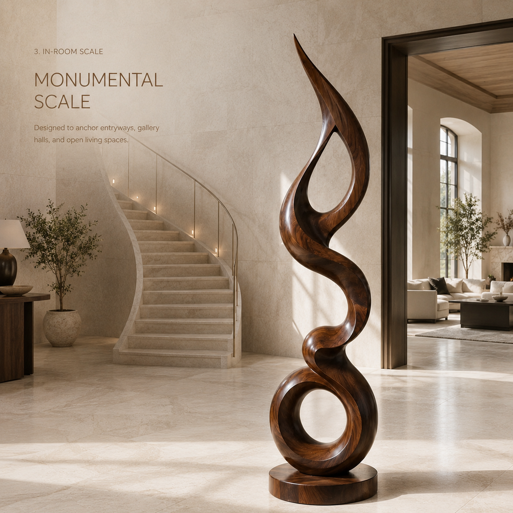 Rowan Hollow Form Sculpture - Design 009 - product image 04