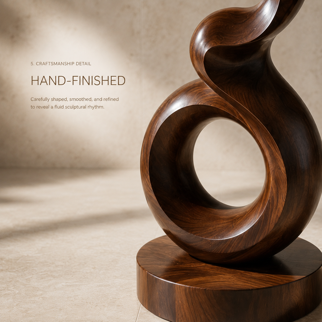 Rowan Hollow Form Sculpture - Design 009 - product image 06