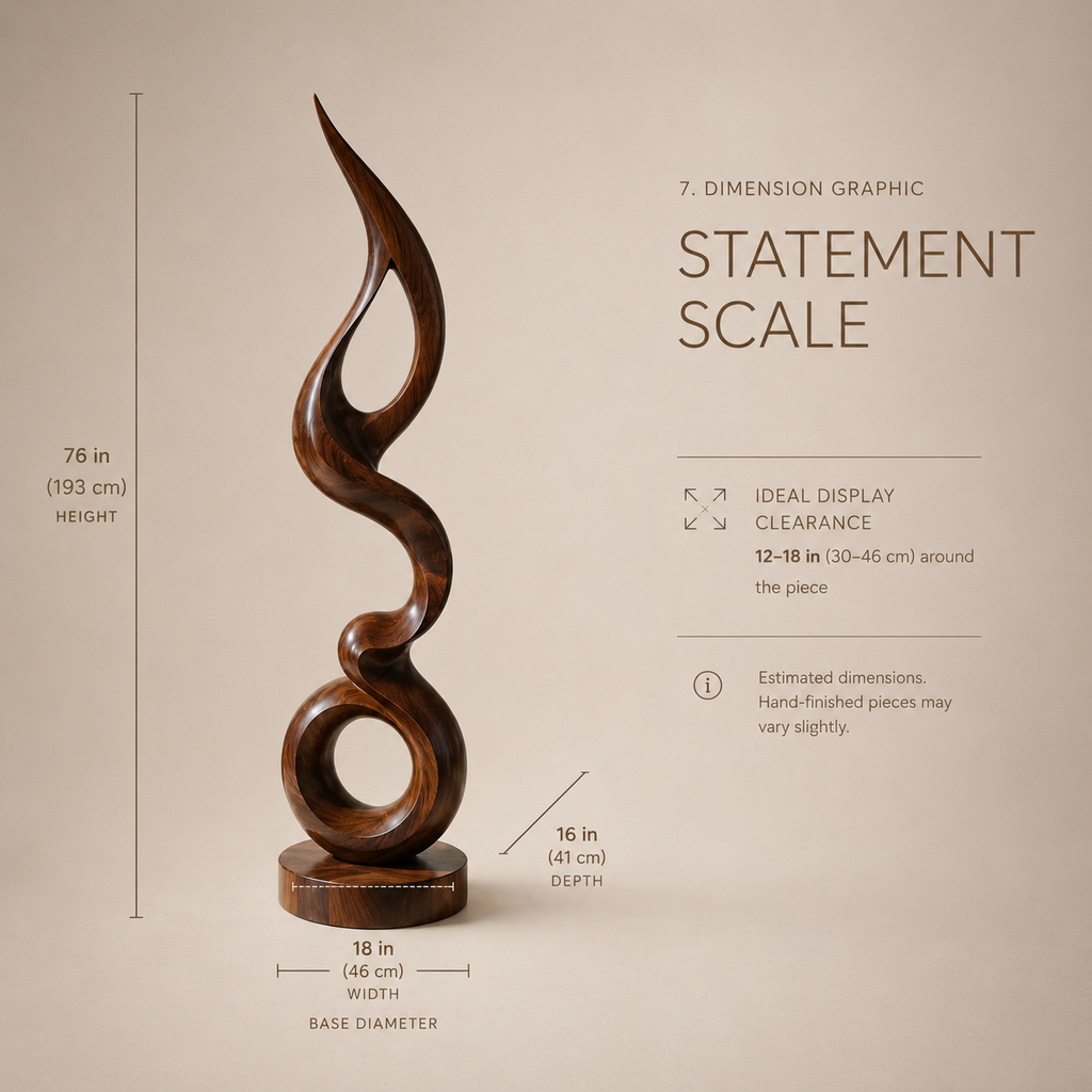 Rowan Hollow Form Sculpture - Design 009 - product image 08