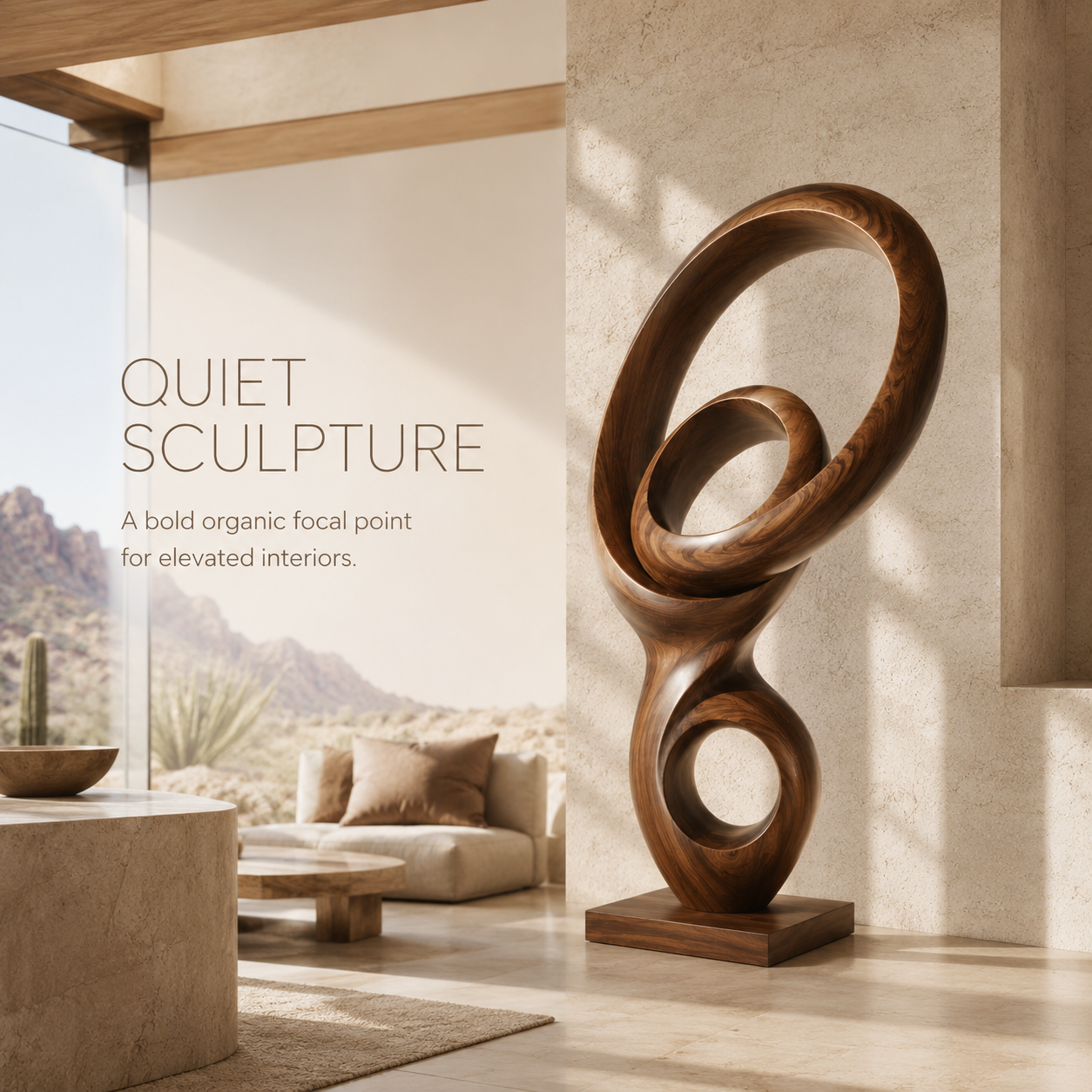 Brielle Sculptural Accent Object - Design 010 - product image 02
