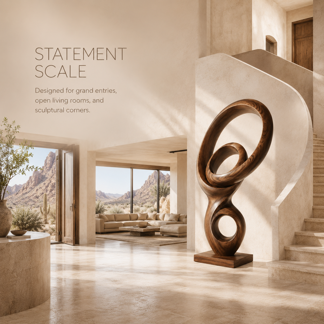 Brielle Sculptural Accent Object - Design 010 - product image 04