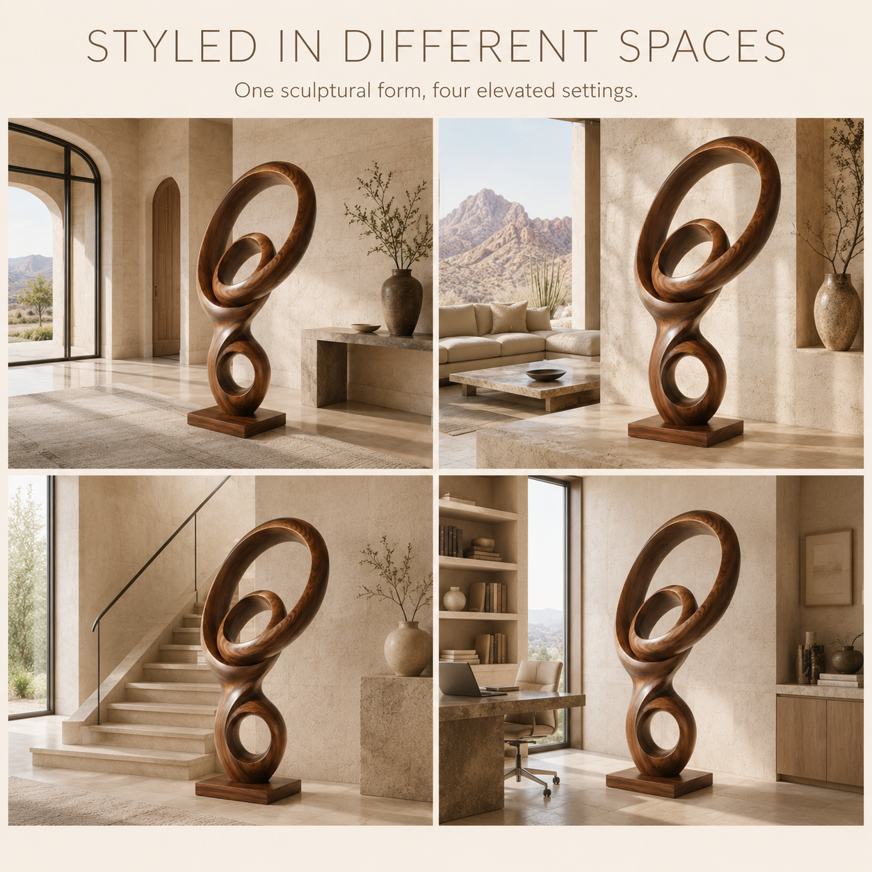 Brielle Sculptural Accent Object - Design 010 - product image 10