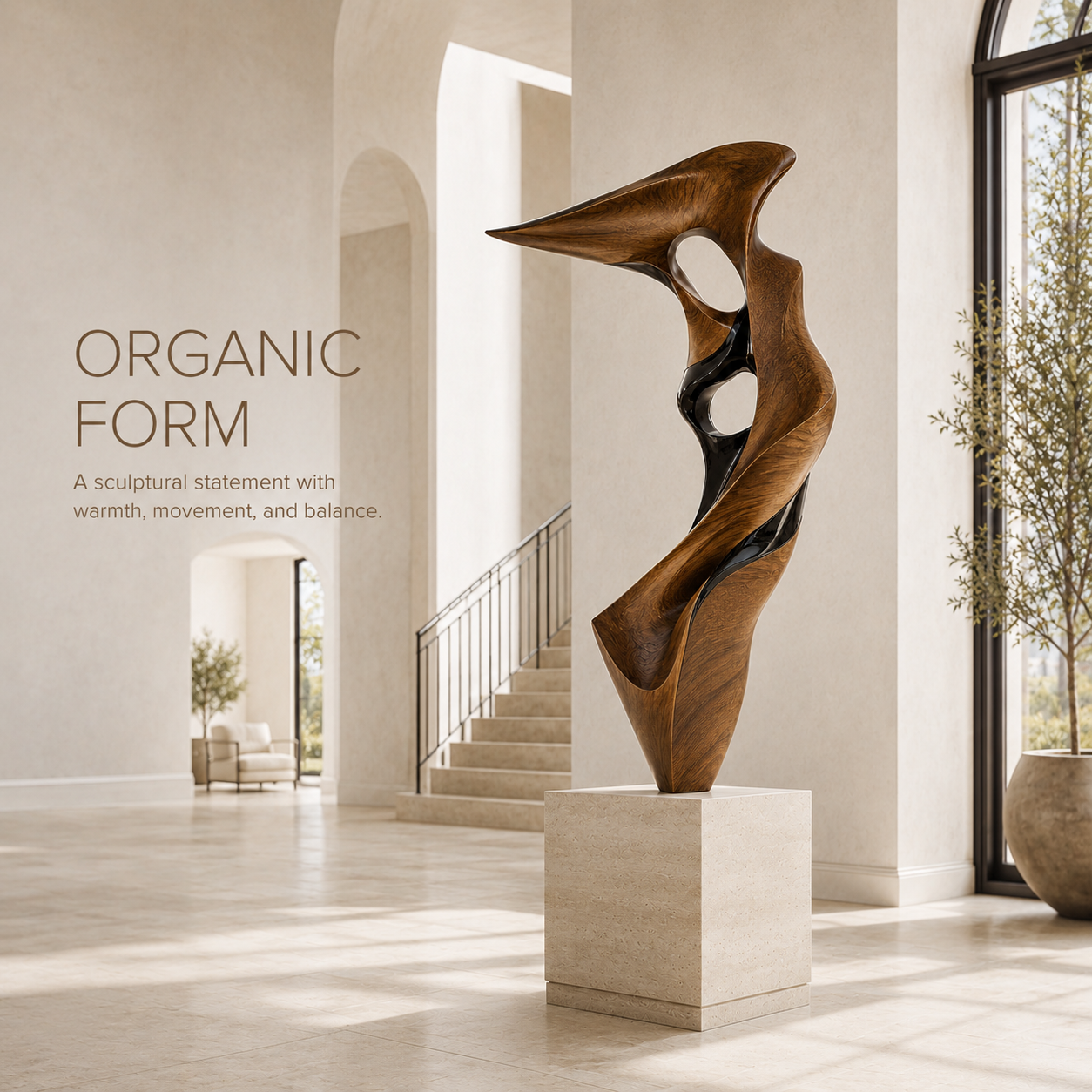 Orin Organic Modern Sculpture - Design 011 - product image 03