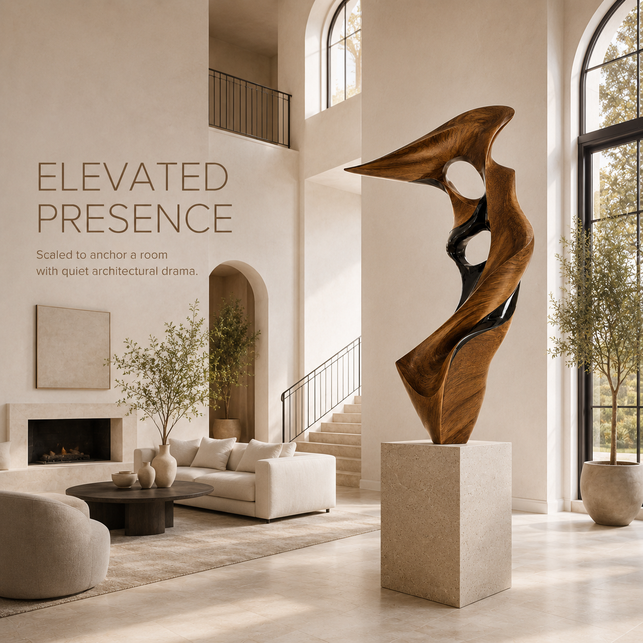 Orin Organic Modern Sculpture - Design 011 - product image 04