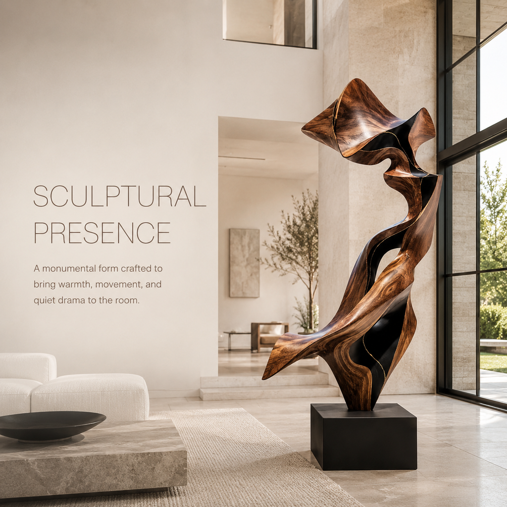 Selene Rounded Decor Sculpture - Design 012 - product image 02