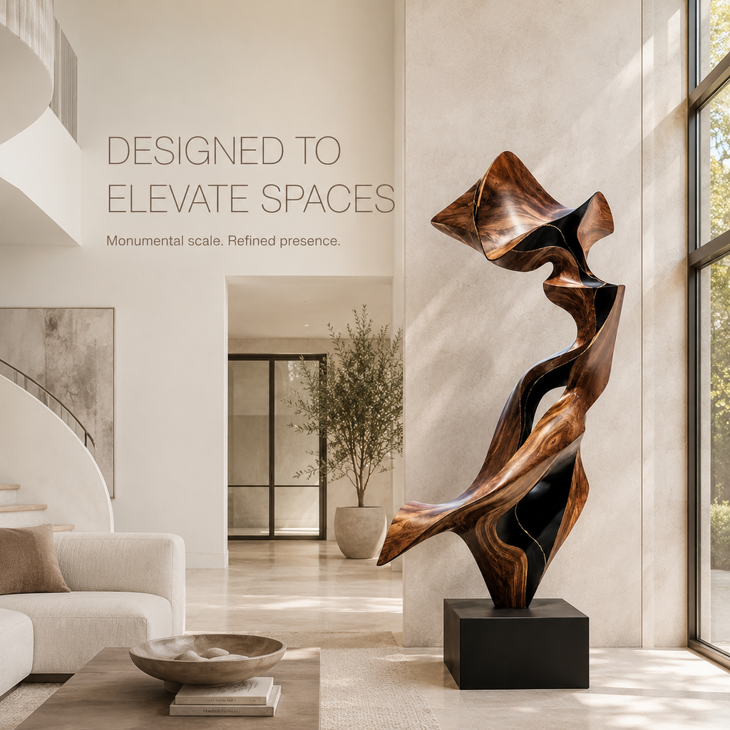 Selene Rounded Decor Sculpture - Design 012 - product image 04