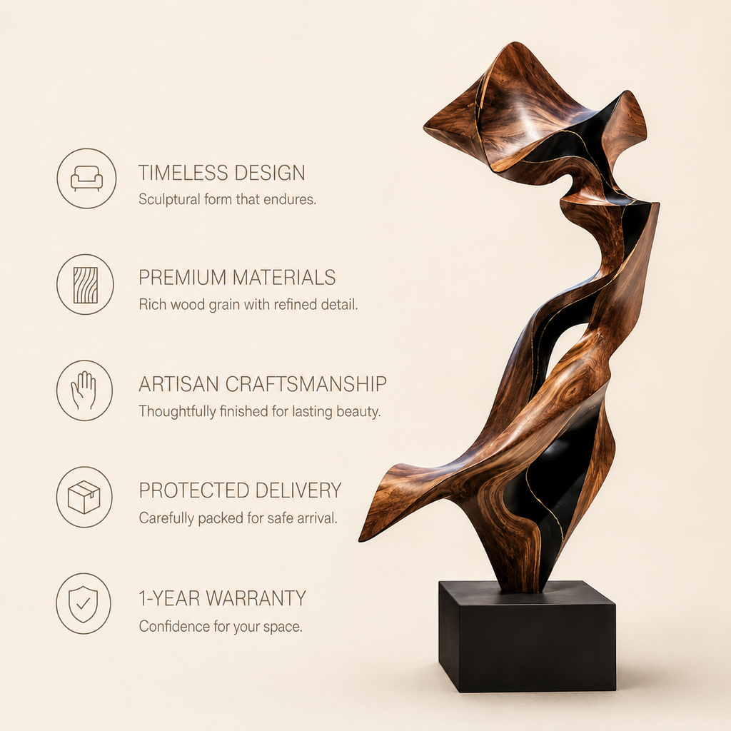 Selene Rounded Decor Sculpture - Design 012 - product image 10