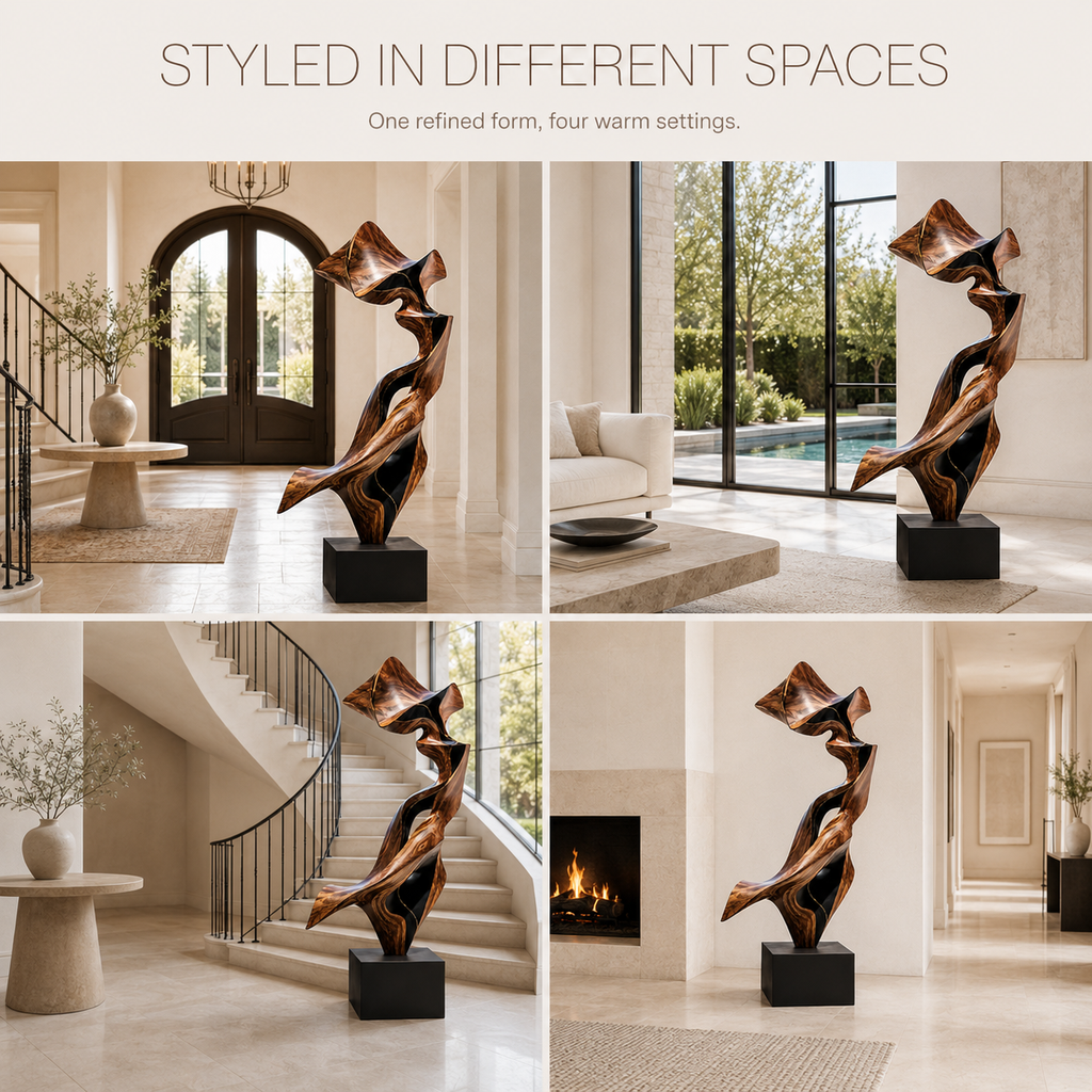 Selene Rounded Decor Sculpture - Design 012 - product image 11