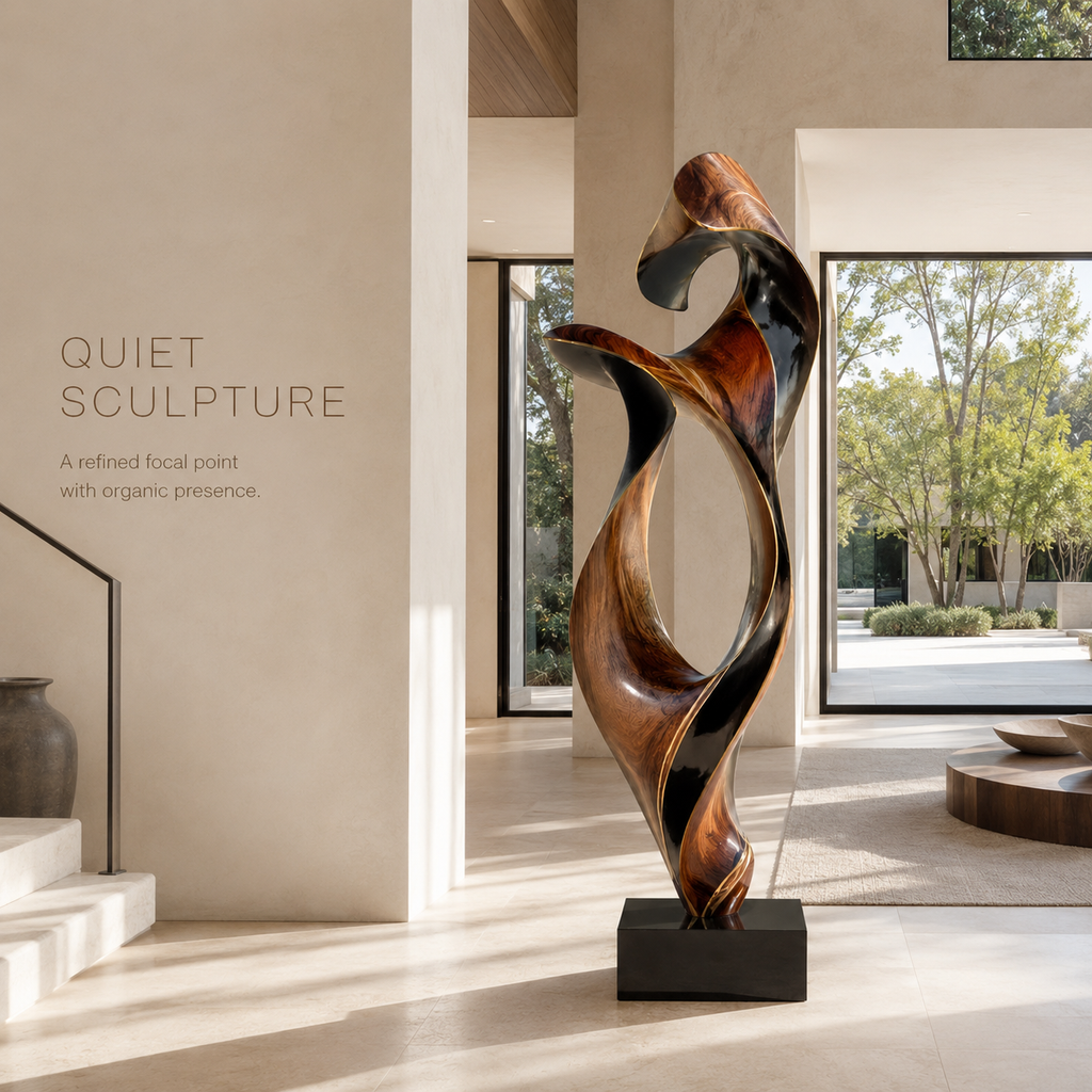 Arden Abstract Wood Sculpture - Design 013 - product image 02