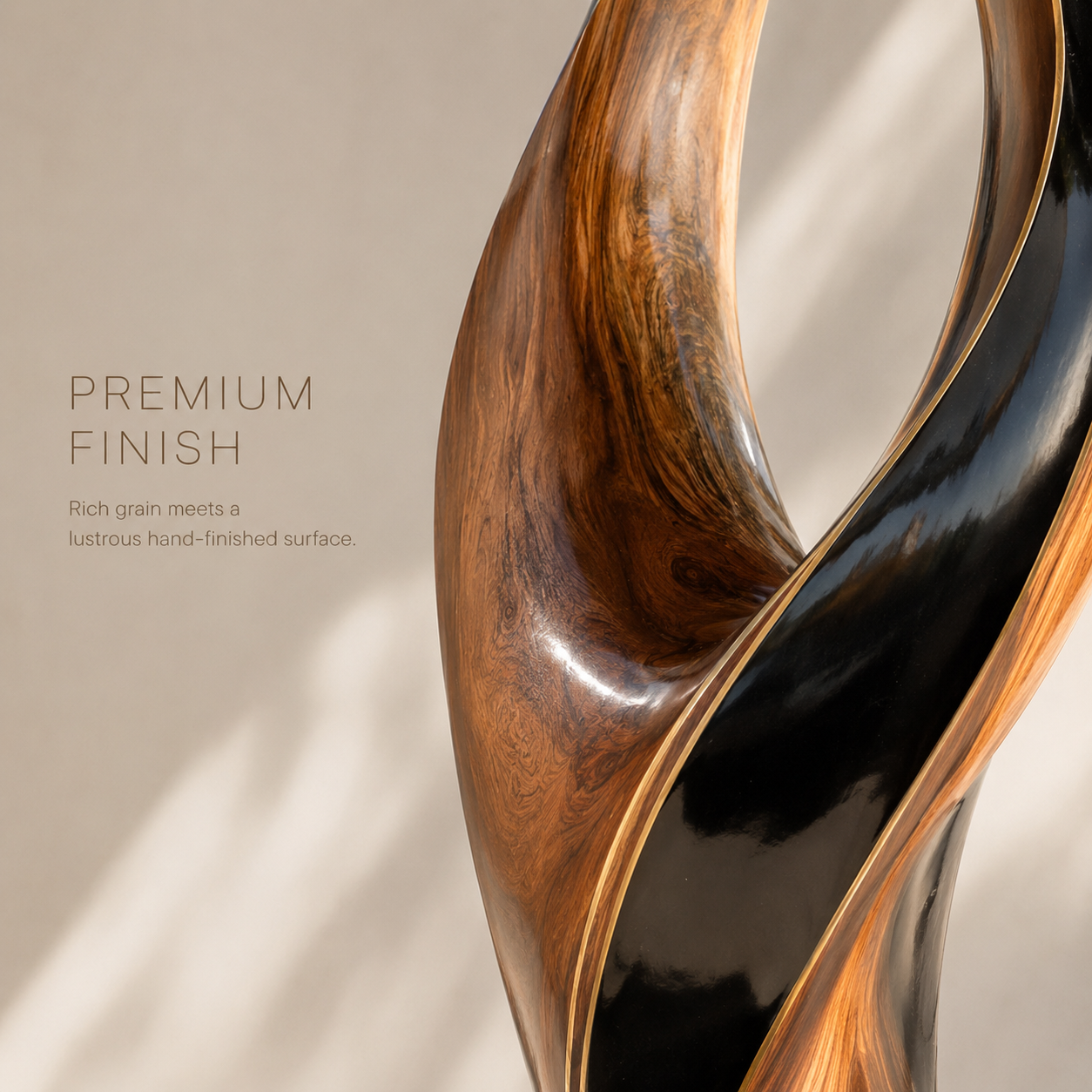 Arden Abstract Wood Sculpture - Design 013 - product image 06