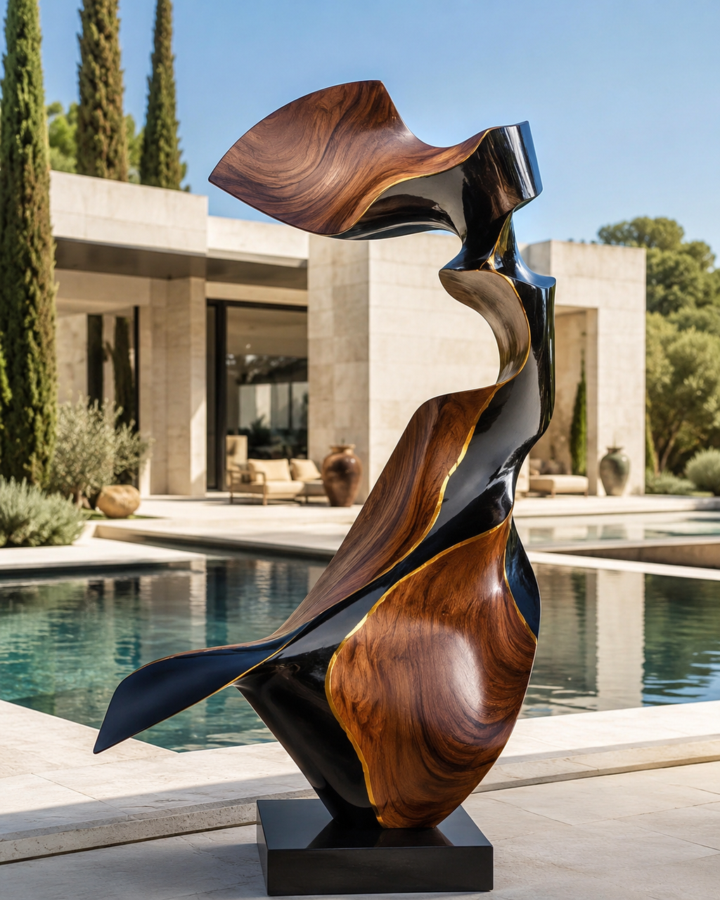 Mira Organic Table Sculpture - Design 014 - main view